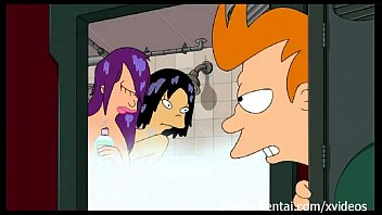 Futurama Erotic – Threesome In The Shower