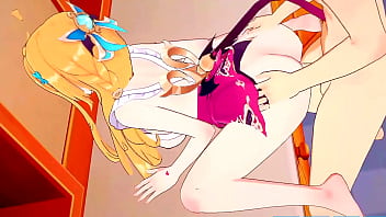 Escoffier Ingin Aether Merasakan Kelezatan Vaginanya – Genshin Impact Hentai
