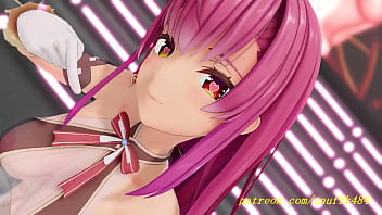 Novr Mmd Marine Dance 3d Hololive Hot