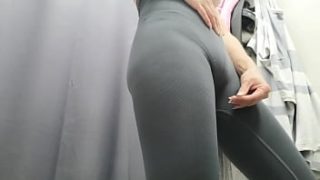 Kamar Ganti. Kamera Tersembunyi. Gadis Rusia Seksi Dengan Payudara Besar