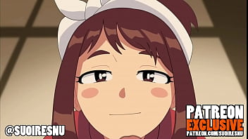 Uraraka Dan Midoriya Dalam Adegan Hentai
