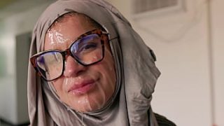 Hijab Cosplay – Milf Amerika Ditiduri Wajahnya