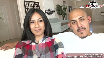 Pasangan Arab Amatir Coba Buat Film Porno Pertama Dengan Remaja Kurus