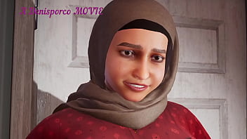Perempuan Muslim Berhijab Dengan Tubuh Berlekuk Aisha Dalam Adegan Dewasa Yang Intim