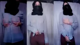 Goyangan Ukhti dengan Baju Transparan Nina Asanti