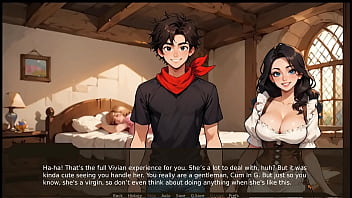 Petani Kink [Game Hentai TABU] Ep.4 Kaget Ereksi di Depan Pelayan!
