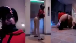 Cantiknya Abg Tiktok Viral Di Lorong Apartemen Bikin Pangling