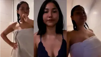 Live Streaming Mandi Bareng Cybel, Selebgram Cantik Yang Menggoda