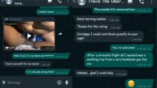 Percakpan Whatsapp Panas Dengan Supir Uber
