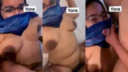 Tante Berkacamata Menggoda Dengan Gaya Jilboobs