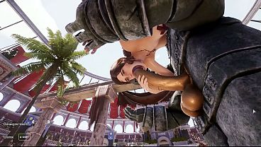 Lara Croft Menjelajahi Patung Kuno Dalam Petualangan 3d Yang Menggoda
