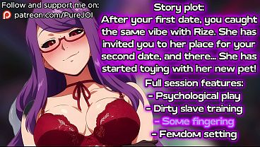 Rize Dari Tokyo Ghoul Melatih Anjing Nakalnya Yang Baru (petualangan Jari Menggoda)