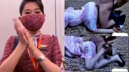 Pesan Gadis Pramugari Seksi Untuk Temani Perjalananmu