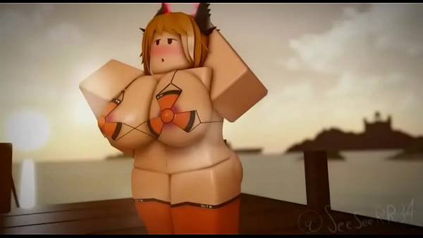 Animasi 3d Wanita Seksi Di Pantai Dengan Bikini Menggoda