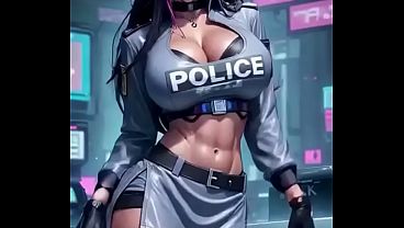 Polisi Goyangin Pantat Penuh Gairah (animasi Ai Bikin Makin Basah)