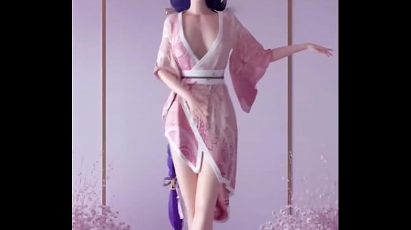 Gadis Anime Yang Menggoda Dengan Gerakan Tariannya