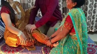 Ibu Minta Digilir Sama Majikan Sama Anaknya, Threesome Desi Bikin Makin Liar.