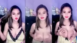 Kakak Nadia Remas-remas Tetek Tobrut Coklat Sampe Muncrat.
