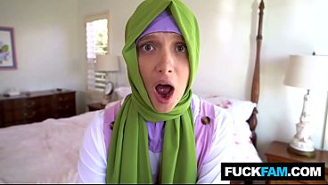 Hijabi Nakal Pertama Kali Ngerasain Kontol Gede Izzy Lush Sama Donnie Rock
