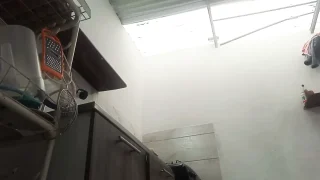 Asian Indonesian Woman Gets Fucked By Her Best Friend While Making Coffee