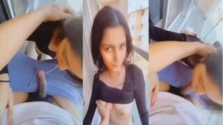 Cewek 19 Tahun Ngewe Di Balkon, Pamer Kontol Di Luar Ruangan India