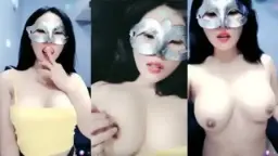 Jena Yasmin, Toket Gede Nya Bikin Muncrat, Live Hot Banget