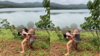 Pasangan Nakal Monika-arpit Ngewe Bebas Di Alam Terbuka India