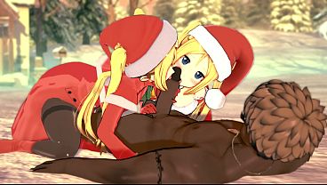 Natal Spesial Ngentot Anime Hentai, Si Kembar Sange Diganyang Habis-habisan
