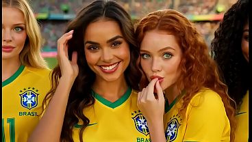 Ini Dia! Cewek-cewek Brazil Binal Hancur Total Di Piala Dunia 2026 Sama Kontol Besar Afrika (tolong!) Yang Ini Nggak Ditayangin Tv [bikin Ai]