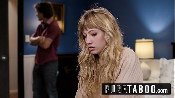 Blonde Cewek Ivy Wolfe Pertama Kali Digarap Sepupu Tiri