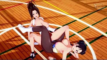 Lomba Crot Anime Cewek-cewek Saling Tempel